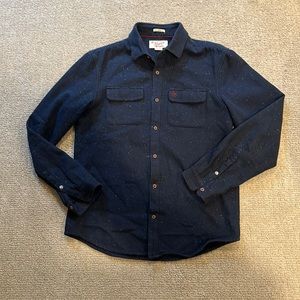 Original Penguin 🐧 Button Down Shirt- Navy- Heritage Slim Fit- Sz Medium